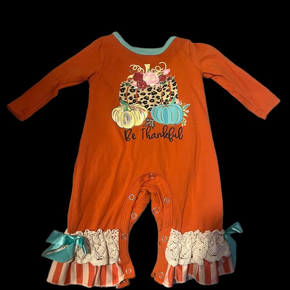 0-3 months Thanksgiving jumper. Like new.